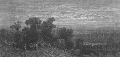 Londres, en la Edad Media de Gustave after Dore